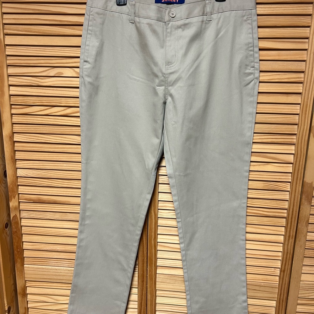 New Women’s pants 20-1/2” plus beige cotton blend little stretch
